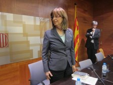 La Consellera De Enseñanza De La Generalitat, Irene Rigau