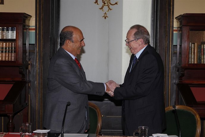Emilio Botín Y Blecua, Presidente De La RAE