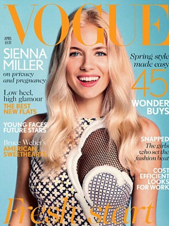 Sienna Miller En Vogue