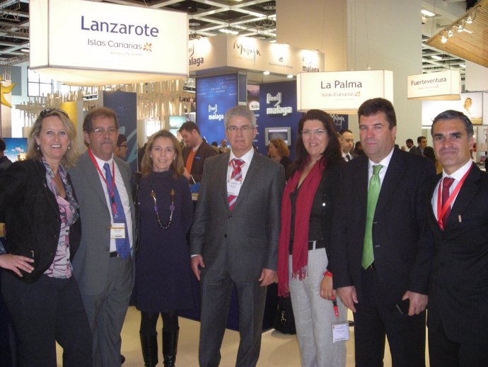 Autoridades y empresarios de Lanzarote en Berlín