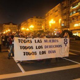 Protesta Día De La Mujer