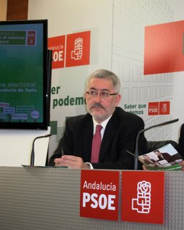 Consejero De Economía Andaluz Y Candidato Del PSOE De Jaén Al 25M, Antonio Ávila