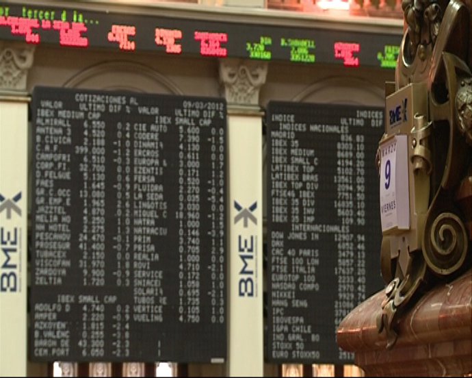 El Ibex registra moderadas subidas 