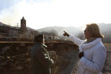 La Presidenta Del Gobierno De Aragón, Luisa Fernanda Rudi.