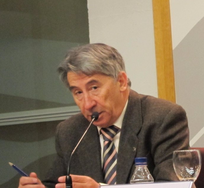 El Presidente De CEPYME-Aragón,  Aurelio López De Hita.