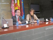 Los Vicerrectores De La UVA José María Marbán Y Rocío Anguita