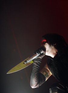 El cantante Marilyn Manson