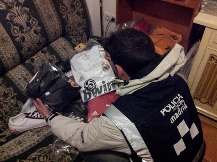 Intervención De La Policía Muncipal De Madrid