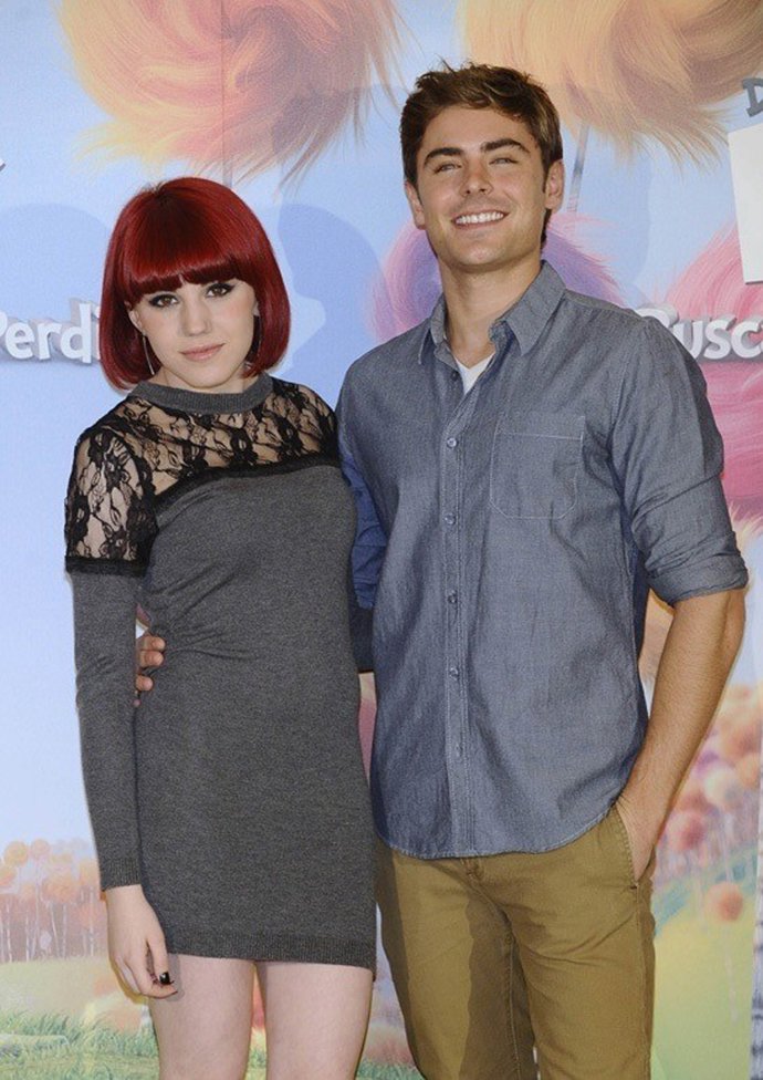Angy Fernández Y Zac Efron En La Presentación De 'Lorax En Busca De La Trúfula..