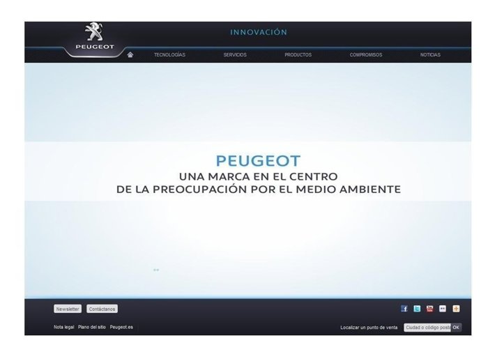 Nuevo Site Innovación De Peugeot