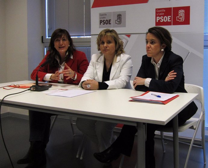 Soraya Rodríguez, Esther Pérez Y Purificación Causapié