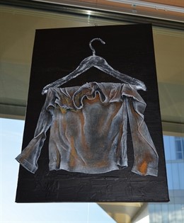 Una De Las Obras De La Artista Romy Piñeyroa Que Se Expone En El CIEM.