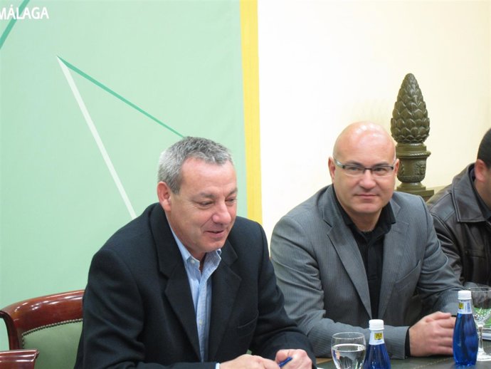 El Consejero Y El Delegado De Educación En Málaga, Antonio Escámez