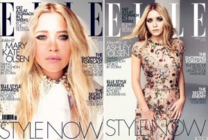 Las Gemelas Olsen En La Portada De ELLE UK