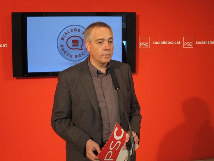 El Secretario General Del PSC Pere Navarro