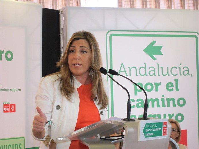 Susana Díaz, Hoy En Almería