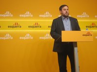 Junqueras lamenta que la reforma laboral quita competencias al Govern