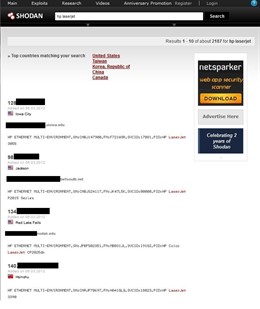 Herramienta Para Detectar Dispositivos Conectados Sin Contraseña Shodan