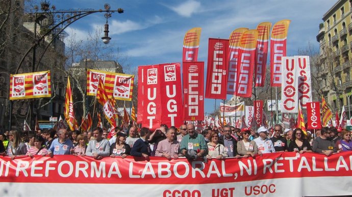 Manifestación Contra La Reforma Laboral
