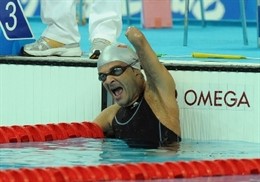 Ricardo Ten, Récord Del Mundo En El Campeonato De España De Natación Paralímpica