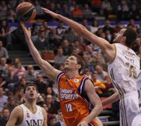 Baloncesto/Liga Endesa.- Crónica del Valencia Basket - Real Madrid;  83-66     