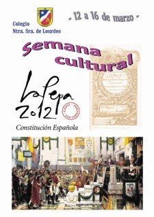 Cartel De La Semana Cultural Del Lourdes