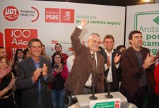 Griñán, Junto A Mario Jiménez, En Un Acto Electoral Con UGT-A