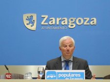 Eloy Suárez, Portavoz Del Grupo Municipal Del PP En El Ayuntamiento De Zaragoza