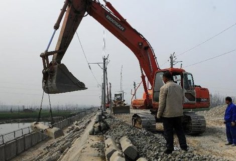 Derrumbamiento Tramo Tren 