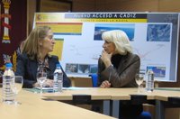 Pastor asegura que la transformación de la N-IV en autovía estará en el Plan de Infraestructuras