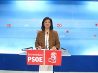 El PSOE precisa que sólo "cuando haya una condena" Elia Blanco tendrá que "dejar" el acta de edil