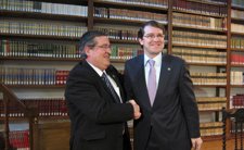 El Rector De La UPSA Y El Alcalde De Salamanca