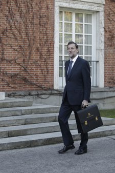 Mariano Rajoy Llega A Moncloa