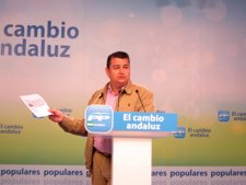 El Secretario General Del PP-A, Antonio Sanz