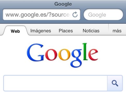 Buscador De Google Desde Un Iphone