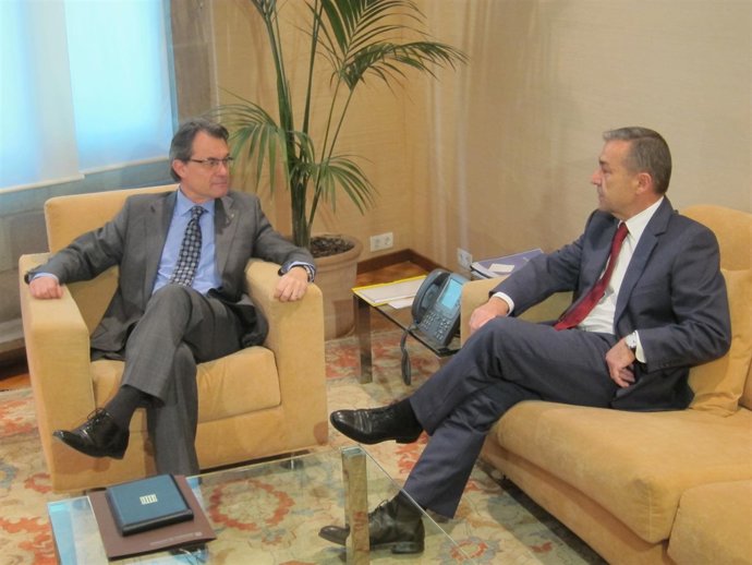 Artur Mas Y Paulino Rivero