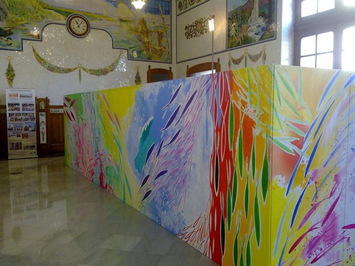 Exposición De María Olmedo En La Estación Del Norte