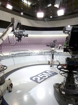 Plató Donde Se Celebrará El Debate De Canal Sur TV