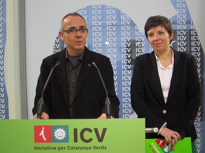 Joan Coscubiela Y Laia Ortiz, ICV