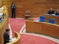 Debate.- A Xunta impulsará unha lei de "consenso" cos grupos para "dignificar" o Panteón de Galicia