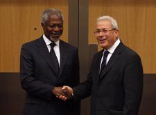 Kofi Annan, Enviado Especial En Siria, Y Uno De Los Líderes Del CNS