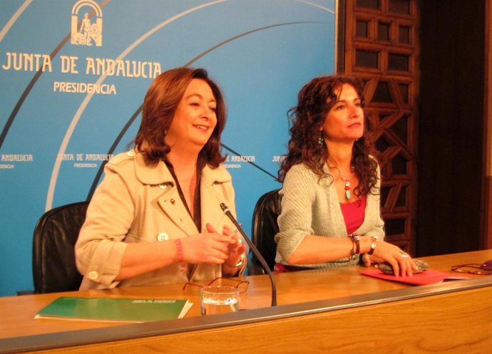 Mar Moreno, En Rueda De Prensa Junto A María Jesús Montero