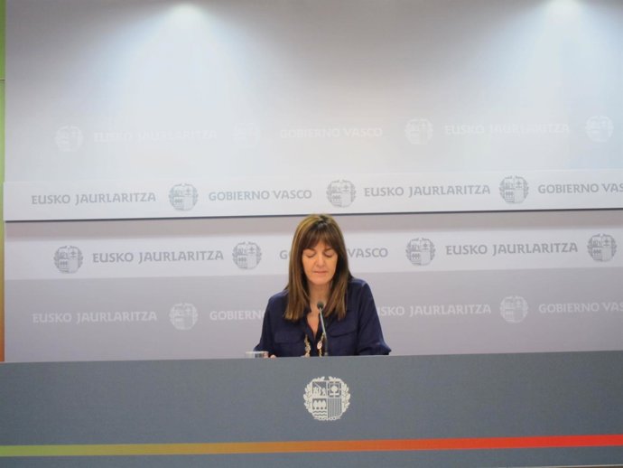 La Protavoz Del Gobierno Vasco ,Idoia Mendia