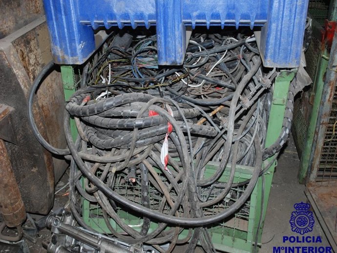 Detenida Una Banda Dedicada Al Hurto De Cobre En Pamplona.