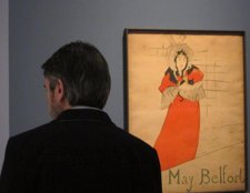 Un Espectador Ante Un Cartel De Tolouse-Lautrec