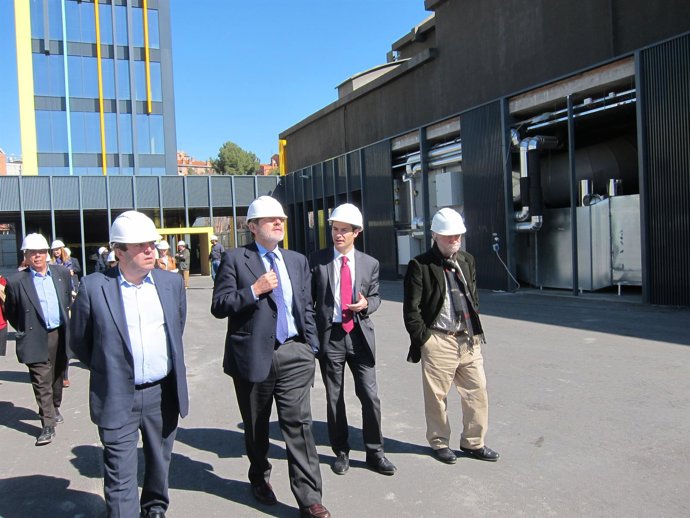 Lissavetzky Visitando Obras De Un Centro En Villaverde