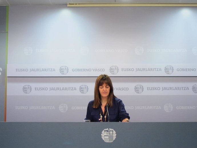 Rueda De Prensa De La Portavoz Del Gobierno Vasco, Idoia Mendia