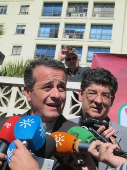 El Candidato Al Parlamento De Andalucía Por IULV-CA De Málaga, José Antonio Cast