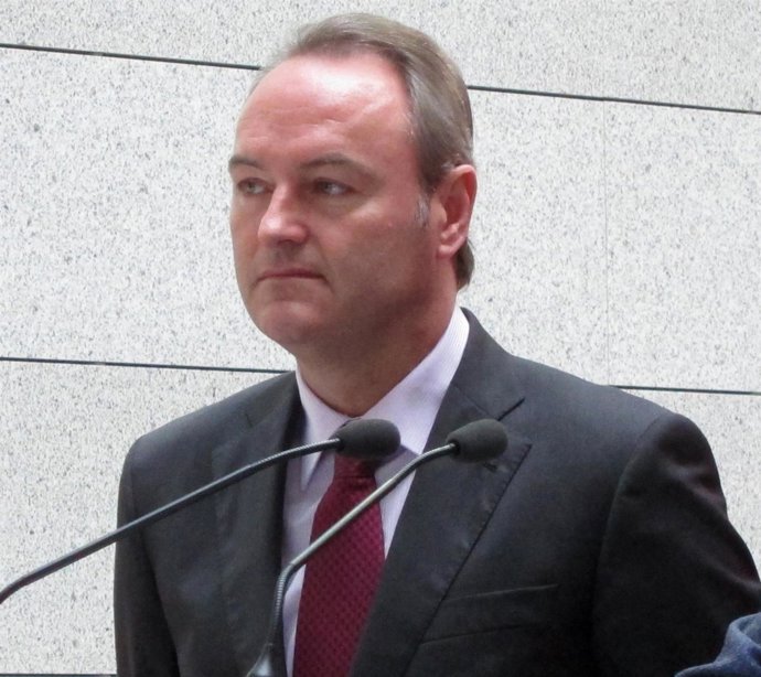 Alberto Fabra, En La Cámara De Comercio De Alicante