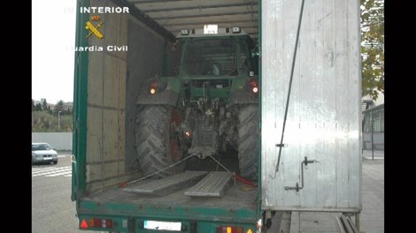 Uno De Los Tractores Recuperados